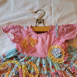 Beetlejuice Floral Ruffle Sundress